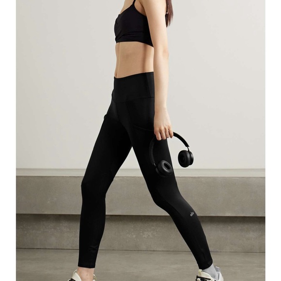 Airlift ribbed stretch 7/8 leggings - Picture 4 of 4